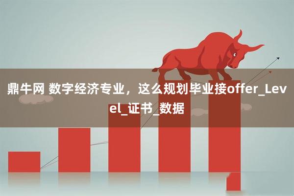 鼎牛网 数字经济专业，这么规划毕业接offer_Level_证书_数据