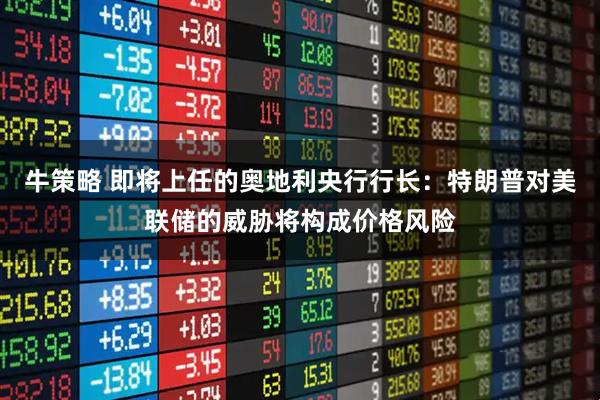 牛策略 即将上任的奥地利央行行长：特朗普对美联储的威胁将构成价格风险